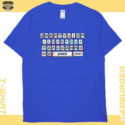 告白鍵盤(短T)Hamburger T-shirt shop20
