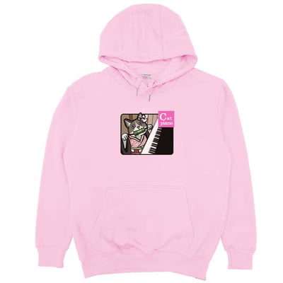 Cat Piano(帽T)Hamburger T-Shirt Shop9