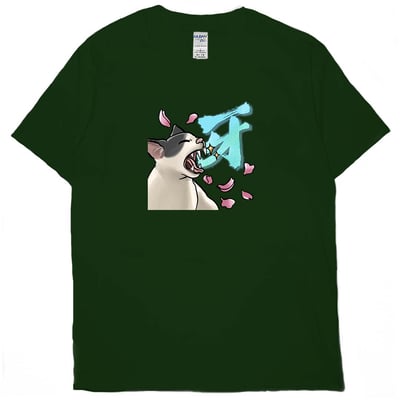 牙(貓)(短T)Hamburger T-shirt shop(NEW)11