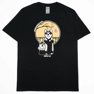春天哈士奇(短T)Hamburger T-shirt shop3