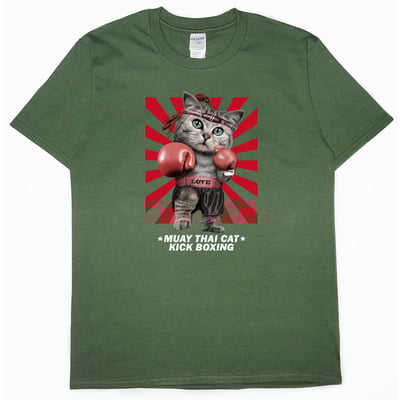 泰拳貓(短T)Hamburger T-shirt shop7