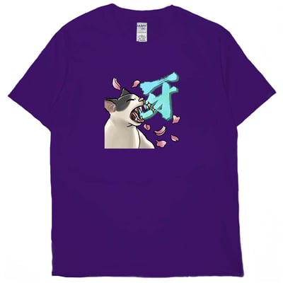 牙(貓)(短T)Hamburger T-shirt shop(NEW)12