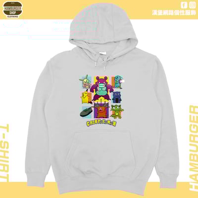 口袋怪獸(帽T)Hamburger T-shirt shop5
