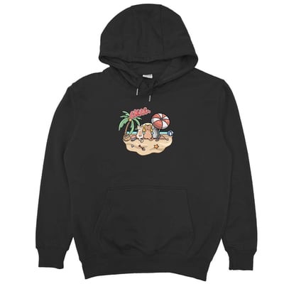 海邊放風(帽T)Hamburger T-Shirt Shop3