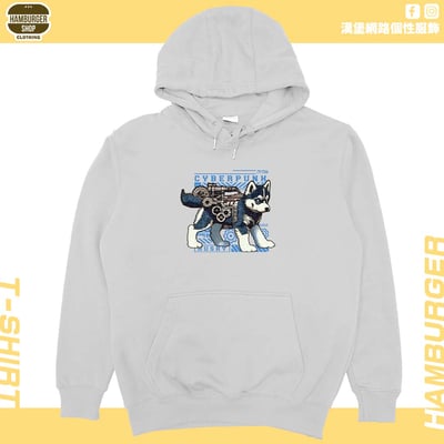 賽博朋客哈士奇(帽T)Hamburger T-shirt shop7