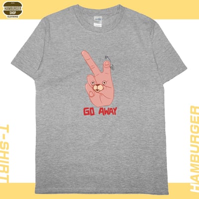 零碼出清 - go away兔(短T) 灰4XL1
