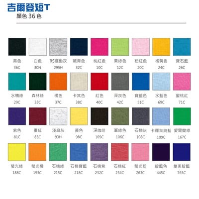 素面-短袖T恤 GILDAN 760003