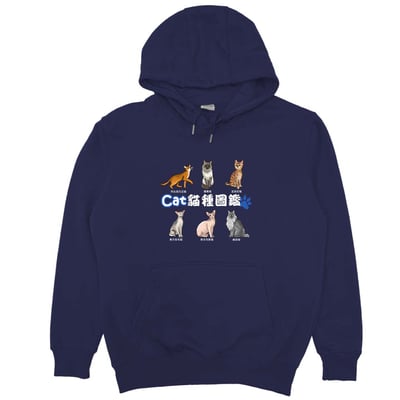 貓種圖鑑(帽T)Hamburger T-Shirt Shop19