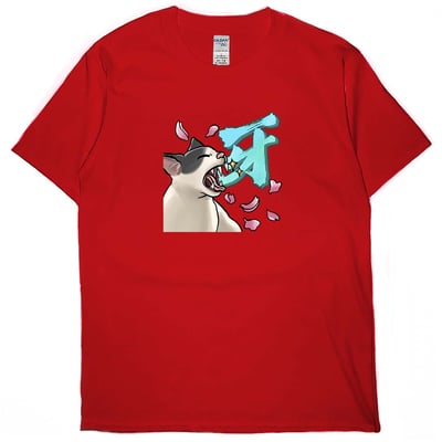 牙(貓)(短T)Hamburger T-shirt shop(NEW)5