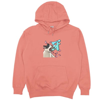 牙(貓)(帽T)Hamburger T-Shirt Shop1