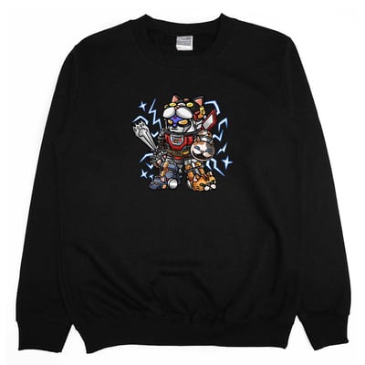 五貓合體(大學T)Hamburger T-Shirt Shop10