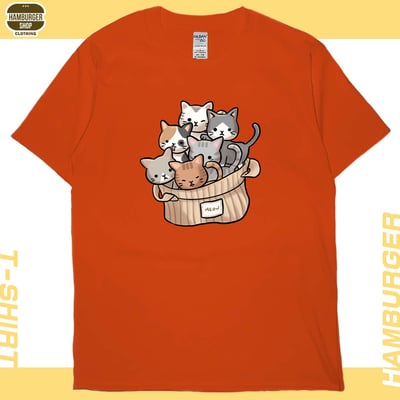 一堆貓一堆毛(短T)Hamburger T-shirt shop18