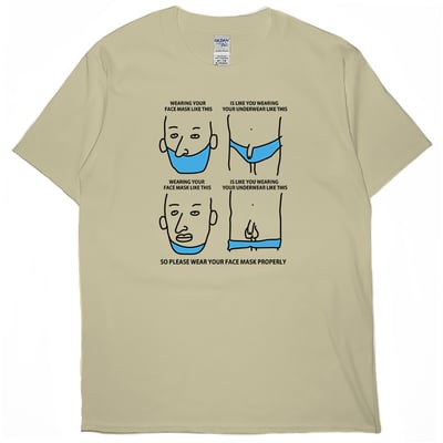 請正確戴口罩(短T)Hamburger T-shirt shop5