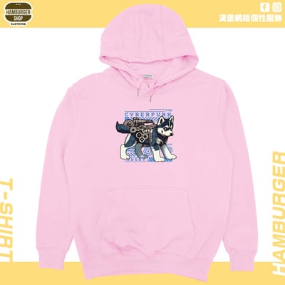 賽博朋客哈士奇(帽T)Hamburger T-shirt shop11