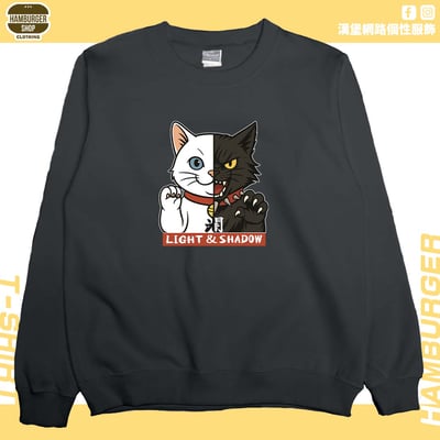 光與影(大學T)Hamburger T-shirt shop5