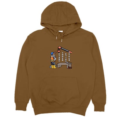 白日依山盡(帽T)Hamburger T-Shirt Shop9