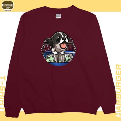 阿偉的狗(大學T)Hamburger T-shirt shop9