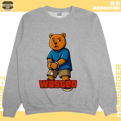 還是這個人(大學T)Hamburger T-shirt shop8