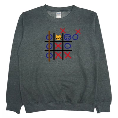 井字遊戲(大學T)Hamburger T-Shirt Shop4