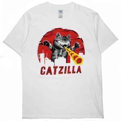 喵吉拉(短T)Hamburger T-shirt shop2