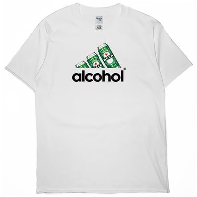 零碼出清 - 酒精(短T) 白3XL1