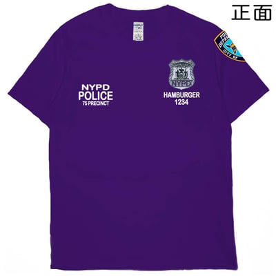 NYPD警察(短T)Hamburger T-shirt shop16