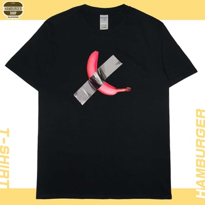 藝術香蕉(粉紅)(短T)Hamburger T-shirt shop3
