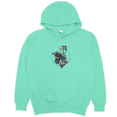 吊點滴(帽T)Hamburger T-shirt shop15