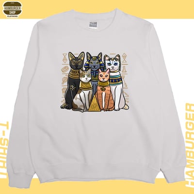 埃及貓2023(大學T)Hamburger T-shirt shop5