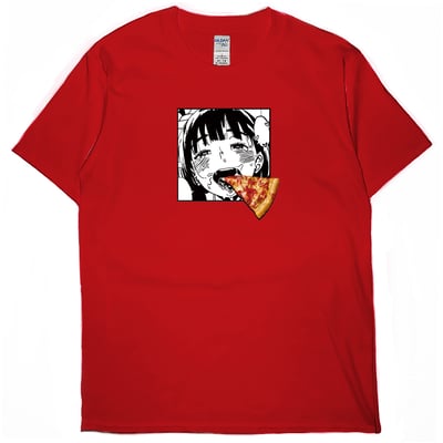 餵娘子吃披薩(短T)Hamburger T-shirt shop5