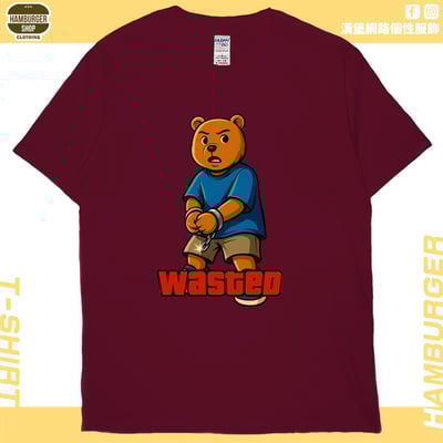 還是這個人(短T)Hamburger T-shirt shop12