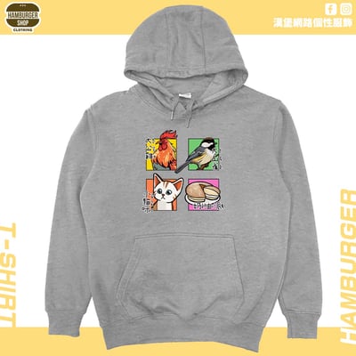 派對動物(帽T)Hamburger T-shirt shop5