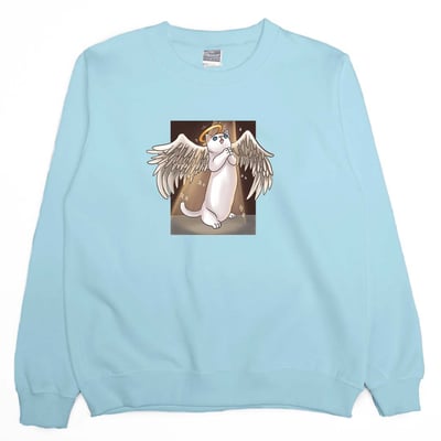 天使貓(大學T)Hamburger T-shirt shop4