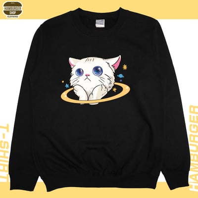 星空貓2022(大學T)Hamburger T-shirt shop2