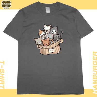 一堆貓一堆毛(短T)Hamburger T-shirt shop9