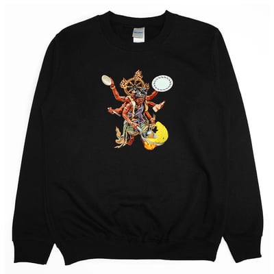 阿修羅炒飯(大學T)Hamburger T-Shirt Shop4