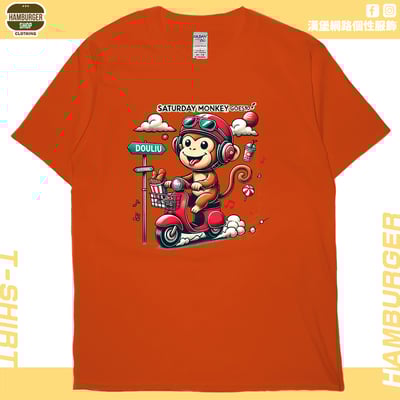 星期猴子(短T)Hamburger T-shirt shop18