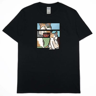 comic cat(短T)Hamburger T-shirt shop(NEW)15