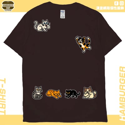 貓咪塗鴉(短T)Hamburger T-shirt shop11