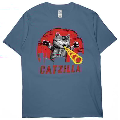 喵吉拉(短T)Hamburger T-shirt shop14