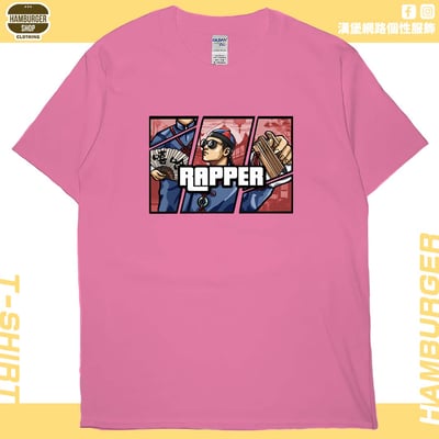 說唱歌手(短T)Hamburger T-shirt shop16