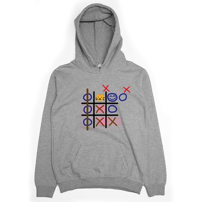 井字遊戲(帽T)Hamburger T-Shirt Shop3