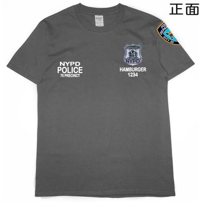 NYPD警察(短T)Hamburger T-shirt shop11