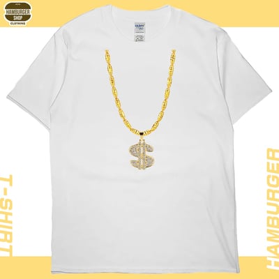 金項鍊(短T)Hamburger T-shirt shop2