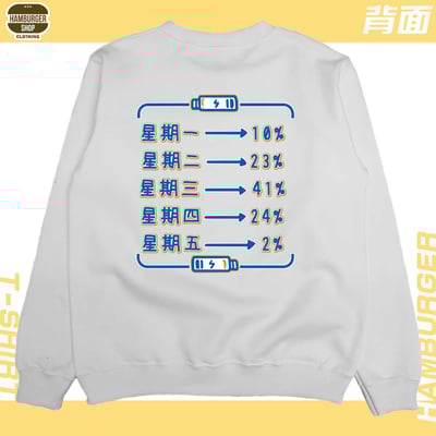 熱愛工作2022(大學T)Hamburger T-shirt shop4