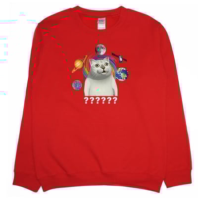 狀態很高(大學T)Hamburger T-Shirt Shop5