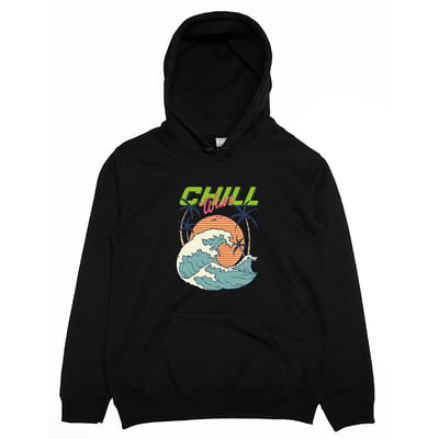 Chill海浪(帽T)Hamburger T-Shirt Shop1