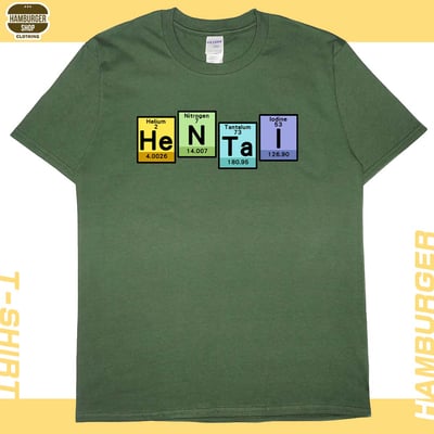 變態元素(短T)Hamburger T-shirt shop1