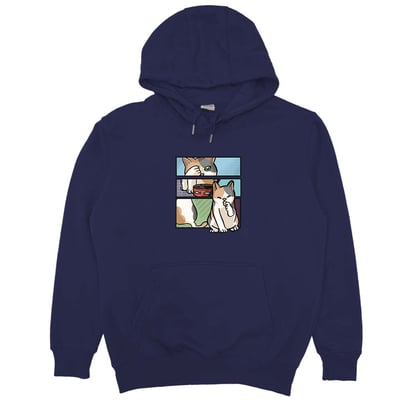 Comic Cat(帽T)Hamburger T-Shirt Shop19