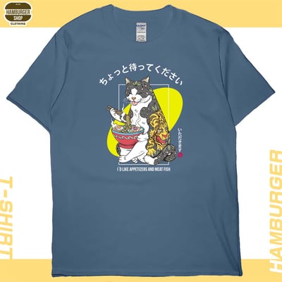 貓吃拉麵(短T)Hamburger T-shirt shop13